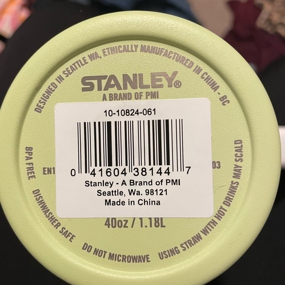 STANLEY 40oz Stainless Steel H2.0 Flowstate Quencher Tumbler -Citron - Picture 7 of 7